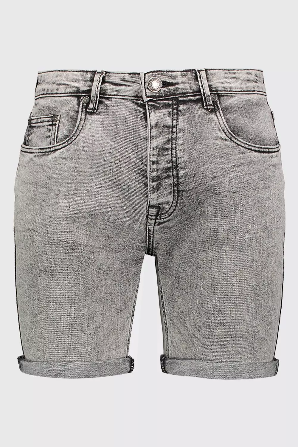 stone wash jean shorts mens